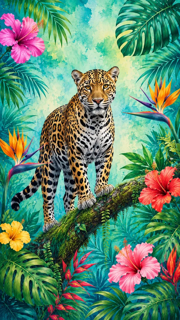 Jungle 01 – Design für Handyhülle