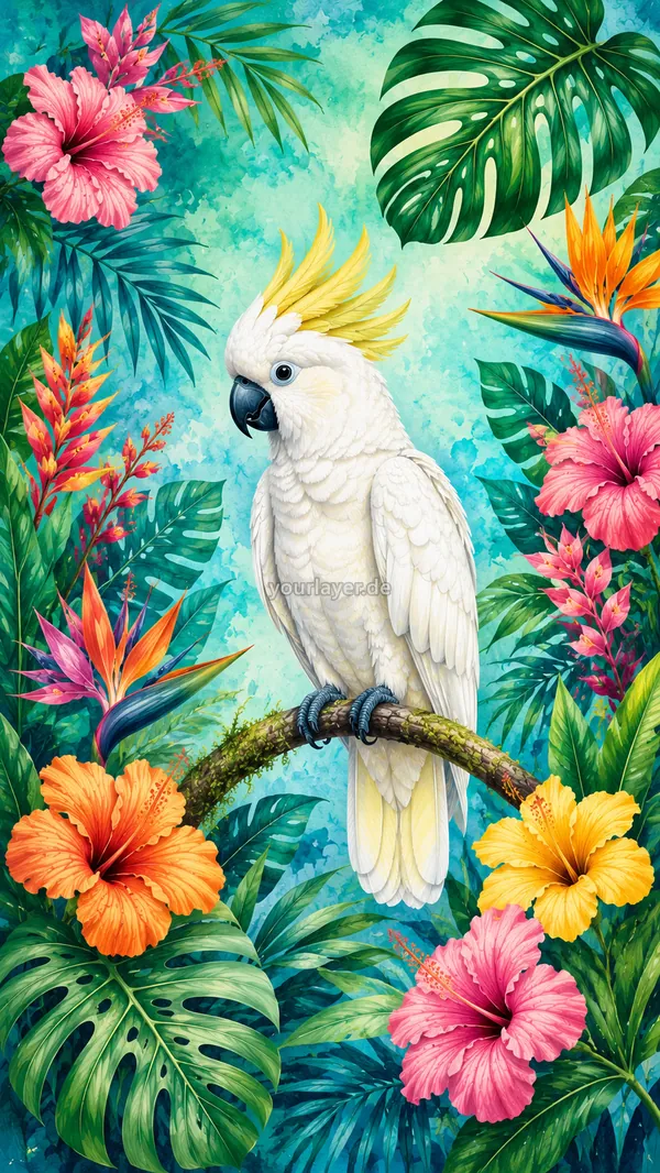 Jungle 02 – Design für Handyhülle
