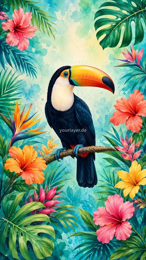 Jungle 03 – Design für Handyhülle