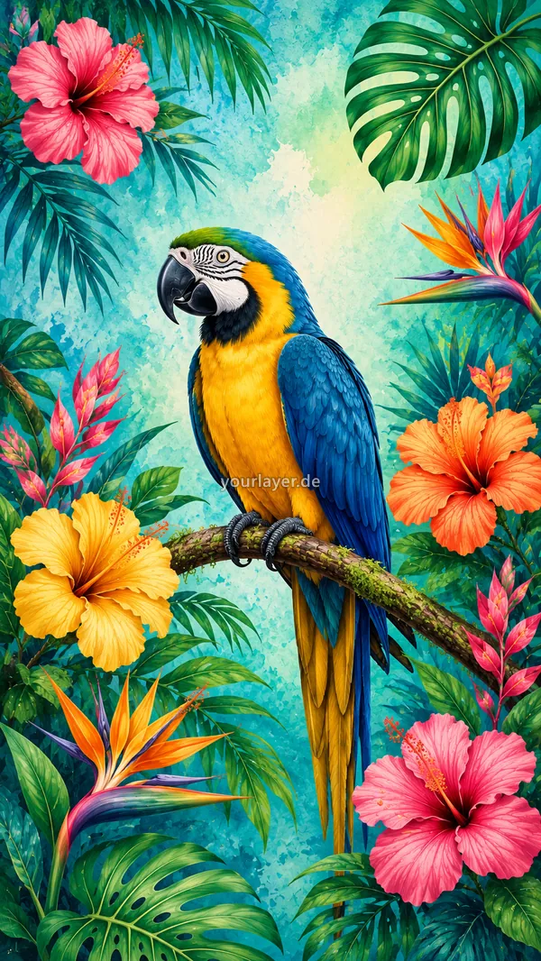 Jungle 05 – Design für Handyhülle