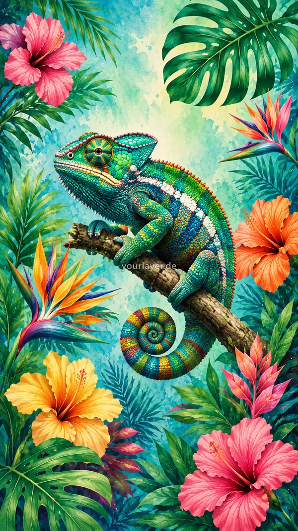 Jungle 06 – Design für Handyhülle