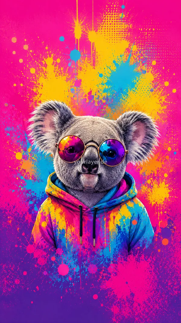 Neon Pop Art 10 – Design für Handyhülle
