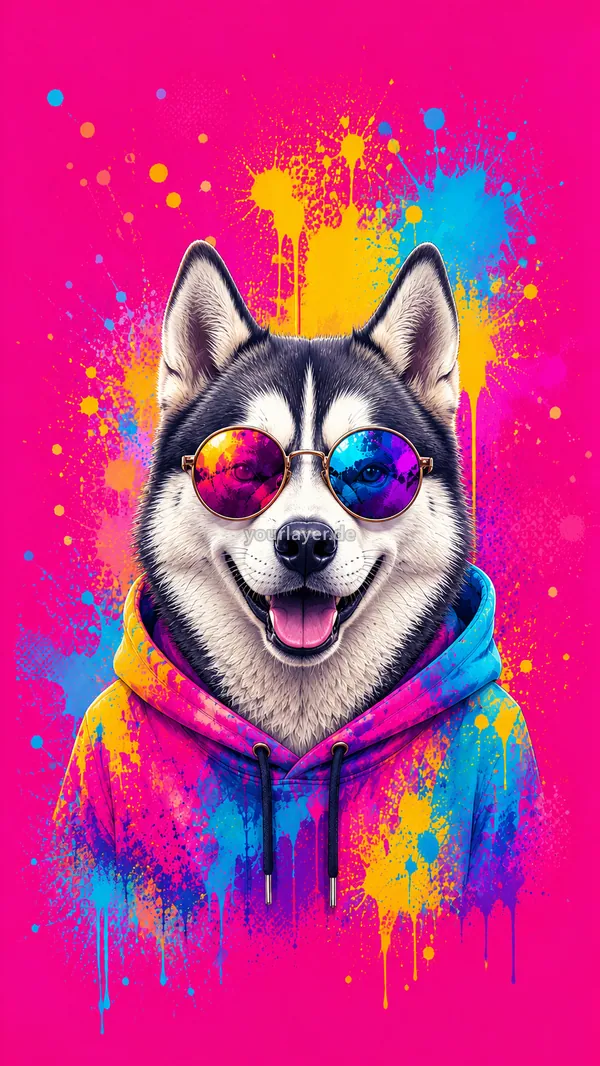 Neon Pop Art 14 – Design für Handyhülle