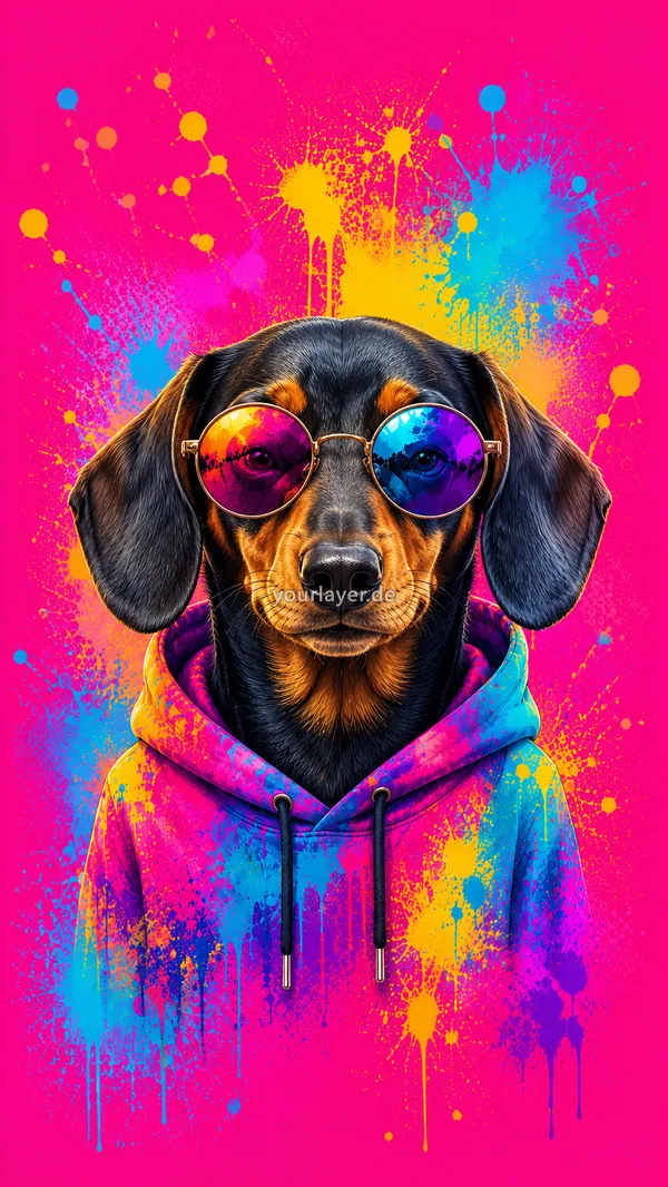 Neon Pop Art 16 – Design für Handyhülle