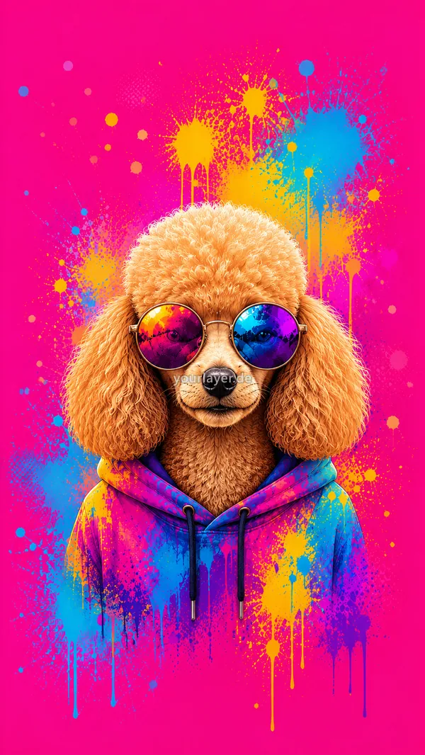 Neon Pop Art 17 – Design für Handyhülle