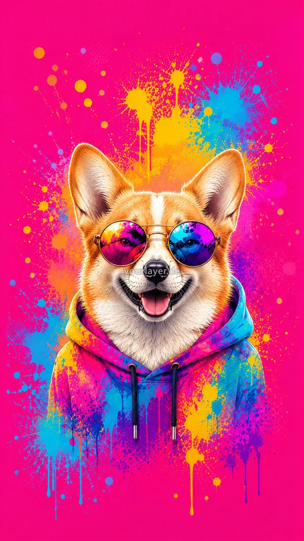 Neon Pop Art 18 – Design für Handyhülle