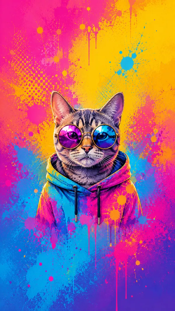 Neon Pop Art 02 – Design für Handyhülle