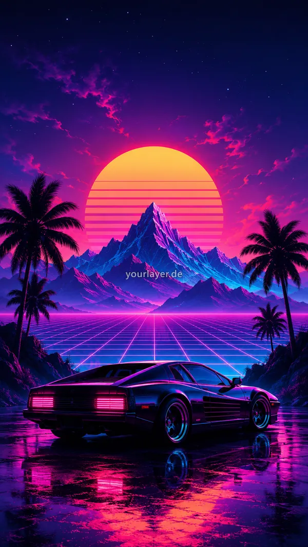 Neon Pop Art 25 – Design für Handyhülle