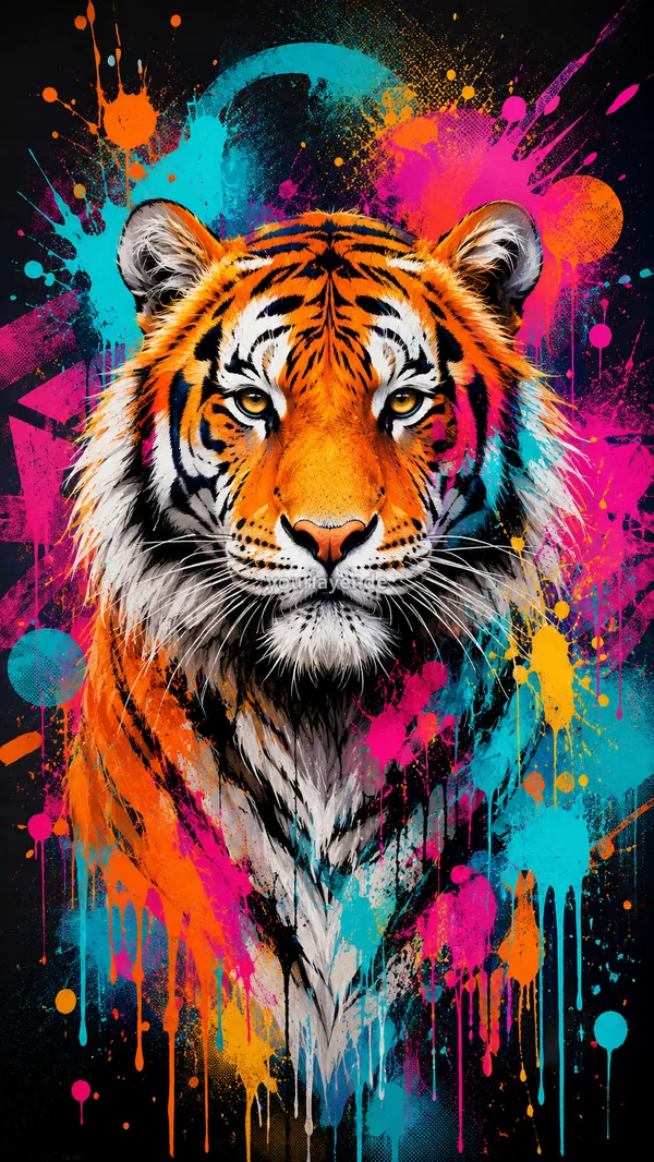 Neon Pop Art 26 – Design für Handyhülle