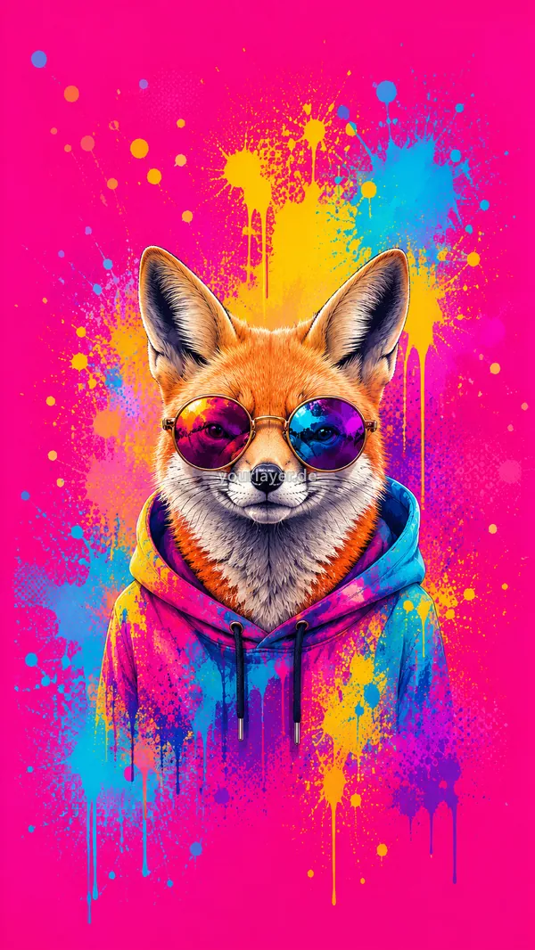 Neon Pop Art 07 – Design für Handyhülle
