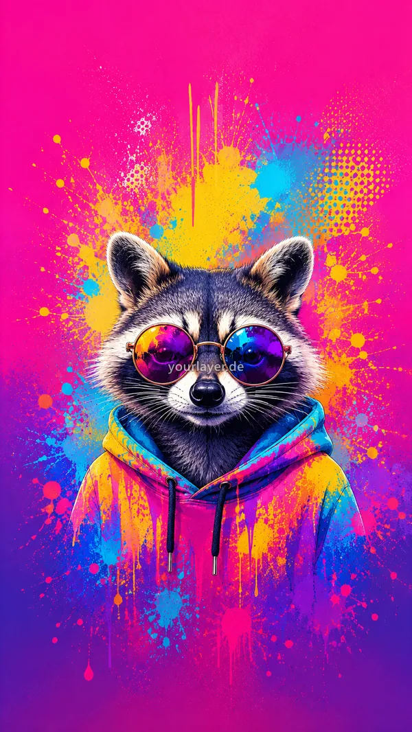Neon Pop Art 09 – Design für Handyhülle