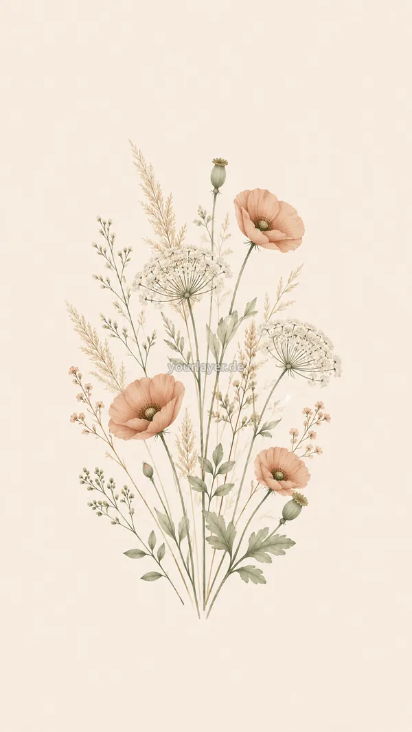 Soft Boho Botanical 11 – Design für Handyhülle