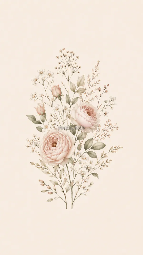 Soft Boho Botanical 12 – Design für Handyhülle