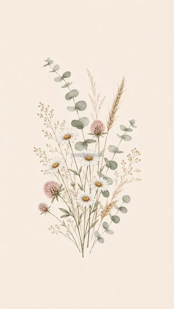 Soft Boho Botanical 13 – Design für Handyhülle