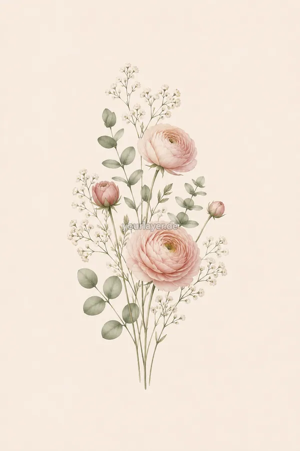 Soft Boho Botanical 04 – Design für Handyhülle