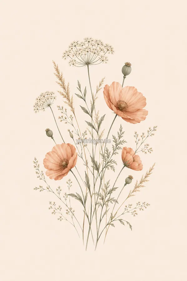 Soft Boho Botanical 05 – Design für Handyhülle
