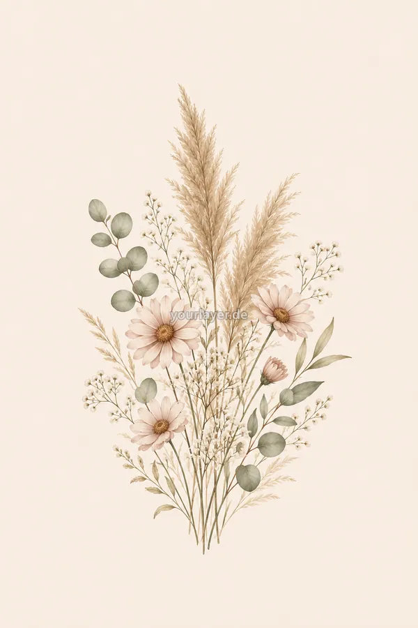 Soft Boho Botanical 06 – Design für Handyhülle